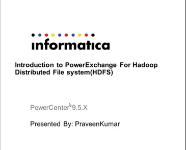 Introduction to PowerExchange for HDFS | Video