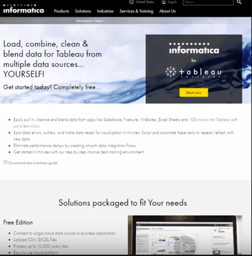Set up Informatica Cloud for Tableau | Video