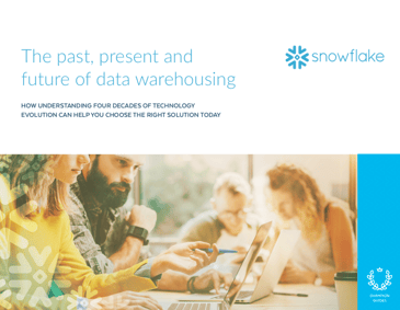 The past, present and future of data warehousing